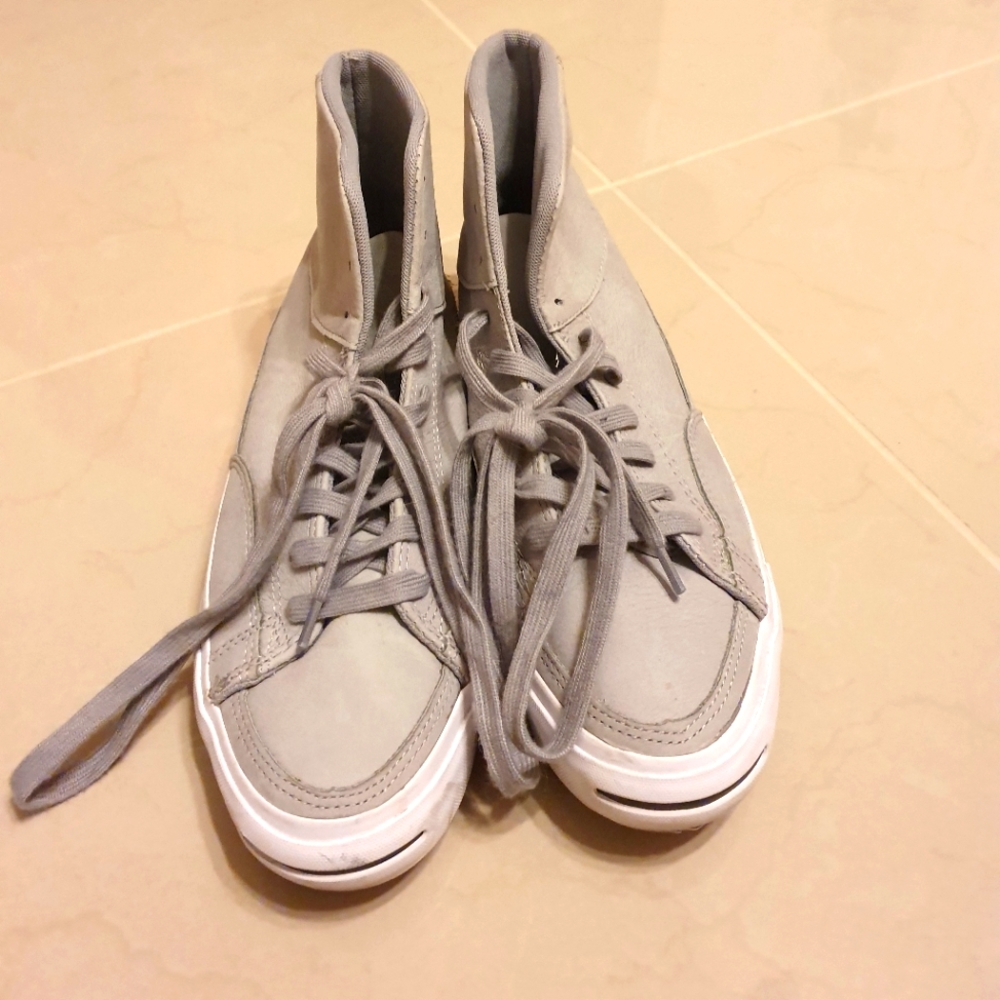 Grey Suede hightop